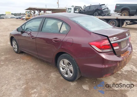 2015 Honda Civic Lx from USA, damaged, VIN 19XFB2F58FE087701